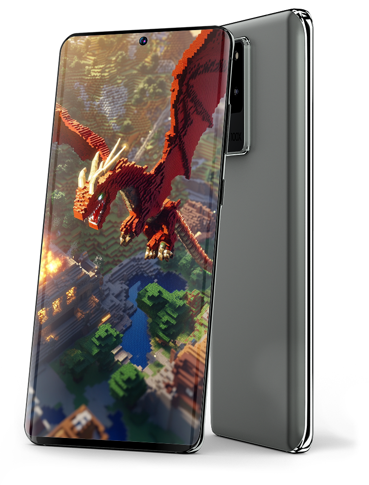 Samsung Galaxy S20 Ultra with Maz Dragon Wallpaper