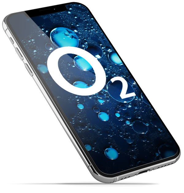 Image of an iphone from O2